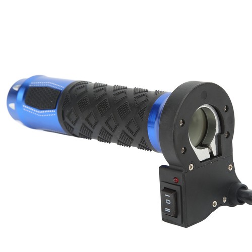 1 par de empuñaduras eléctricas calientes de aleación de aluminio con mango térmico para motocicleta de 12 V FF - Imagen 22 de 23