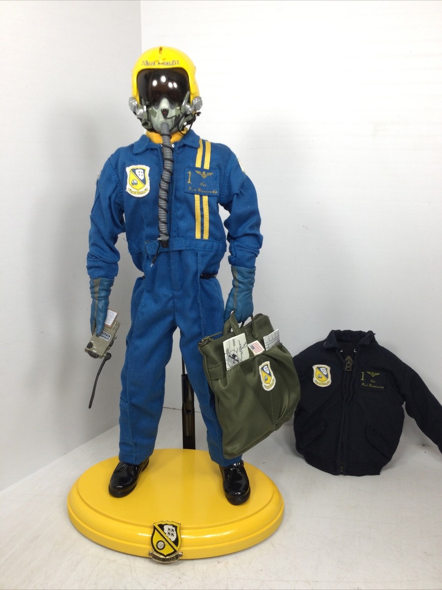 1/6 DRAGON US NAVY BLUE ANGELS FIGHTER PILOT F-18 HORNET