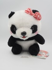 Panda B2005 Amuse Plush 6" TAG Plush Stuffed Toy Doll Japan