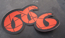 666 PATCH NEW RARE COLLECTABLE WOVEN ENGLISH IMPORT DEVIL SATAN SLAYER