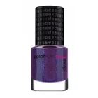 DEBBY Colorplay Nail Polish 119 Purple Glitter Ultra Bright Val