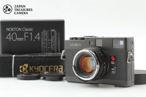 New Lens [MINT+++] MINOLTA CLE Rangefinder Film Camera Nokton 40mm F1.4 SC JAPAN