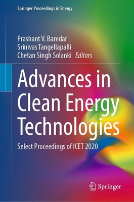 Prashant V. Baredar (u. a.) | Advances in Clean Energy Technologies | Buch