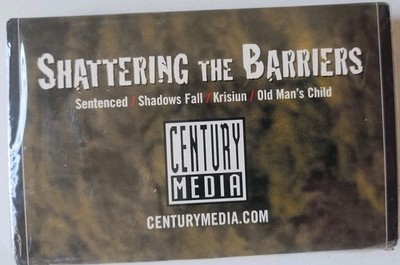 Sentenced Shadows Fall Krisium Old Man's Child Century Media Cassette Tape Promo