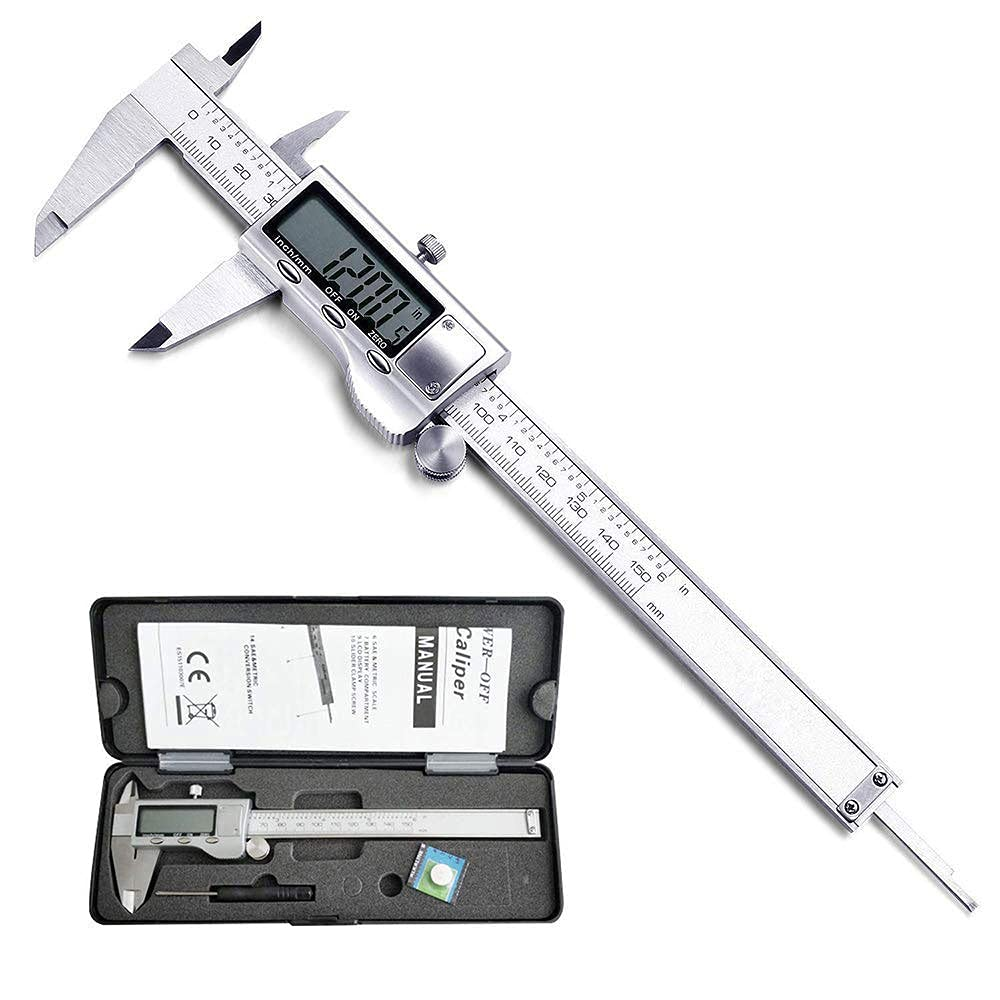 Digital Caliper, Caliper Measuring Tool with Stainless Steel, Electronic Microm Digital Caliper, Caliper Measuring Tool with Stainless Steel, Electronic Microm