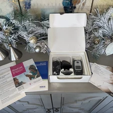 Nokia 6103 / 6103b - Black and Silver ( T-Mobile ) Very Rare Flip Phone NIB