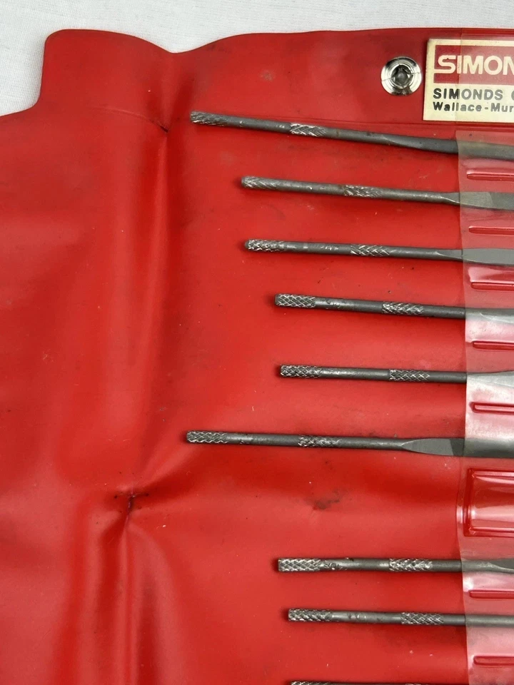 Vintage Nice Simonds Precision Jewelers Needle Files Set - Image 4 of 4