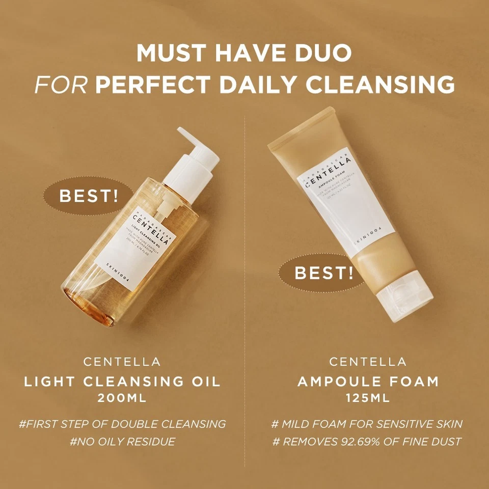 SKIN1004 - Madagascar Centella Double Cleansing Duo - 1 set (2articoli) - Immagine 3 di 4