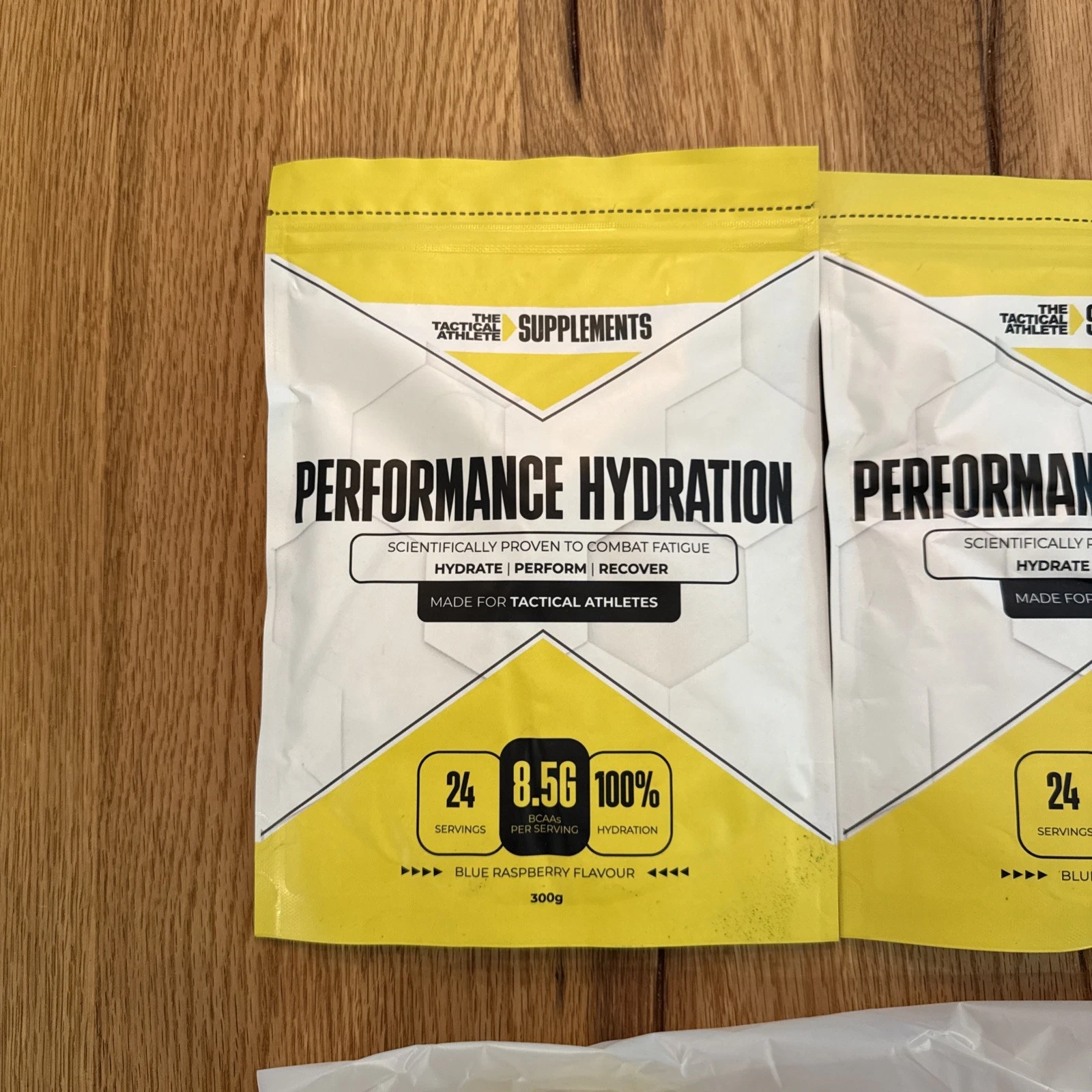 The Tactical Athlete Supplements Performance Hydration Blue Raspberry 300G - New 2