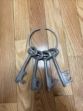 XL Large Decorative LOVE Key Oversized Keychain Unique Photo Prop