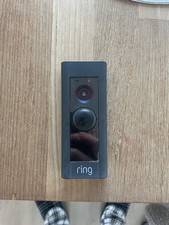 Ring doorbell (wireless) with plug in sound system
