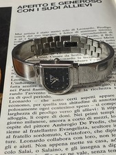 Orologio Cyberpunk Futuristico Bracciale Acciaio Argento Retrò Minimalista Y2K MOLTO RARO