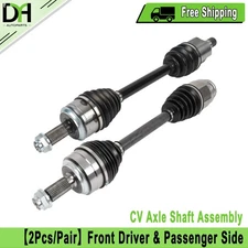 2x Front Left &Right CV Axle Shaft Assembly For Acura RDX 2016 2017 2018 V6 3.5L