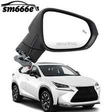 Right Side Mirror For 2015-2021 Lexus Nx200t Nx300h With Blind Spot Indicator