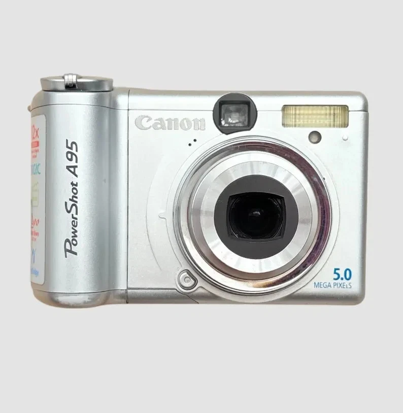【動作確認済み】PowerShot A95 Canon PowerShot A95 5MP Digital Camera with 3x Optical Zoom