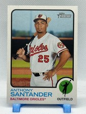 Anthony Santander 2022 Topps Heritage #33 - Baltimore Orioles