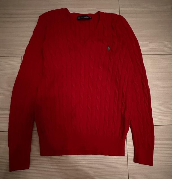 Women Polo Ralph Lauren Sweater Red XL