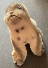 Vintage Steiff Mohair "Robby Seal" - 1963