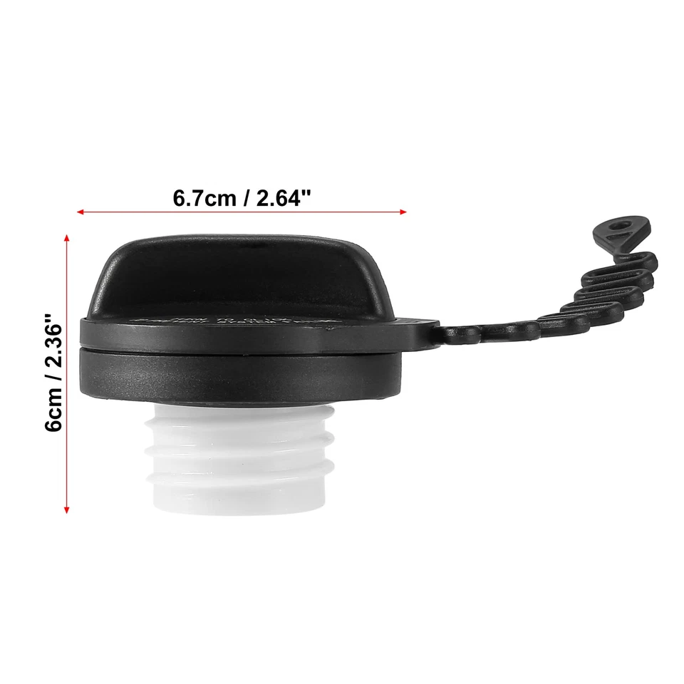 Paquete (1) 31392044 Tapa del tanque de combustible para automóvil Tapa de combustible de gasolina para Volvo S60 XC90 V60 V70 Foto 3 de 4