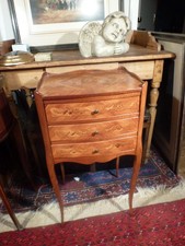 Tavolino Im Luigi XV Stile, Naturalistisch Decorato, Palissandro, Altezza 72 CM