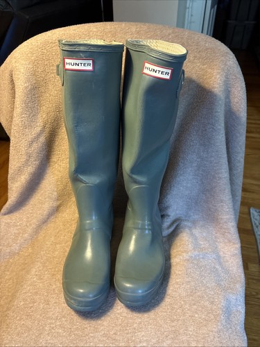 Hunter Women's Original Tall Rain Boots - Green