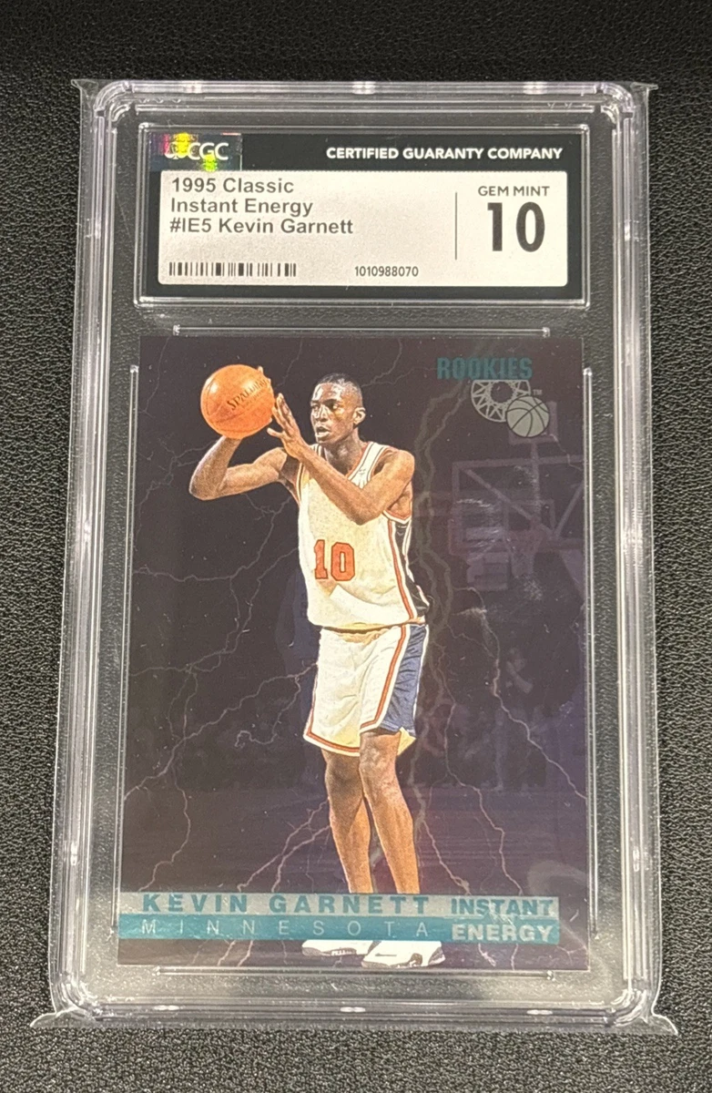 Kevin Garnett Professional Sports Authenticator (PSA) Basketball