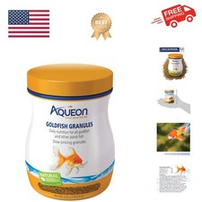 Goldfish Fish Food Slow Sinking Granules, 5.8 Ounce,