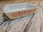 VTG PYREX PINK GOOSEBERRY 1.5 QUART OVEN REFRIGERATOR DISH 503