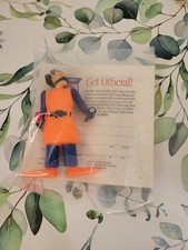 New Vintage Burger King Inspector Gadget In Orange Blue 1991 Kids Club Meal Toy