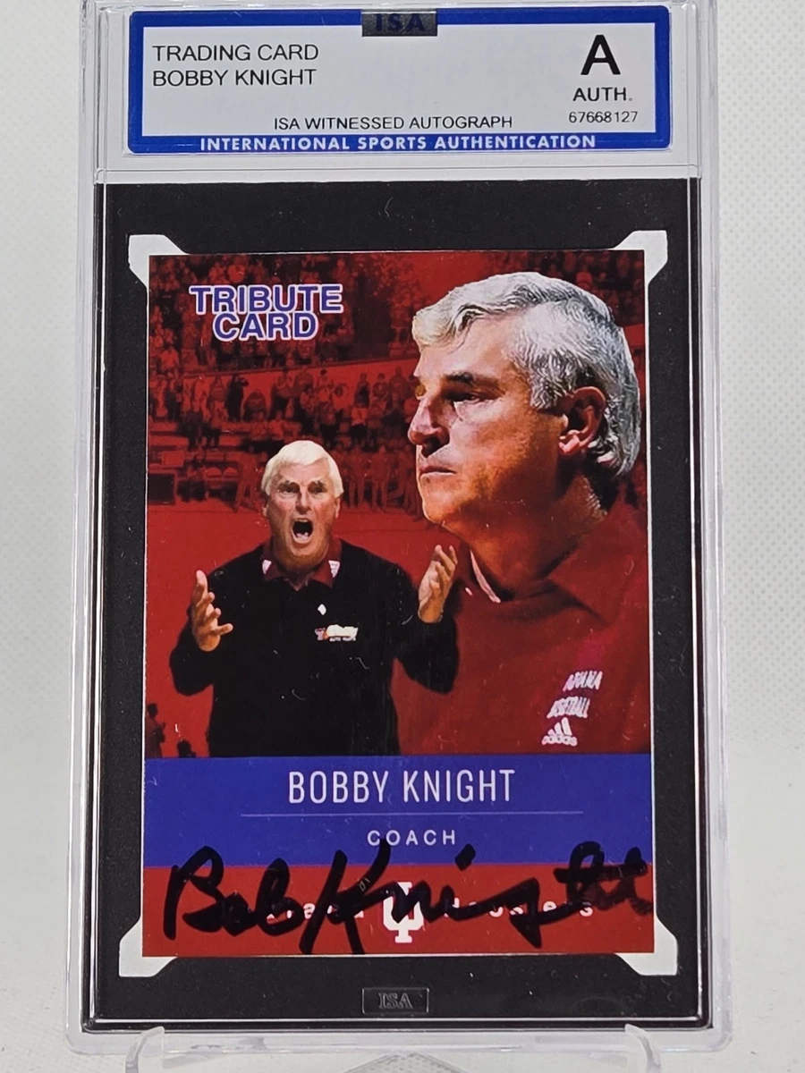 Bob Knight NCAA Autographed Items products for sale | eBay