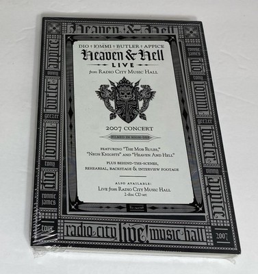 DIO ~ HEAVEN & HELL ~ LIVE FROM RADIO CITY MUSIC HALL ~ SEALED MINT DVD  2007