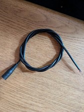 10pcs 3ft 5.5x2.1mm Female DC Power CCTV Pigtail Cable 18AWG Copper Wire 5V 12V