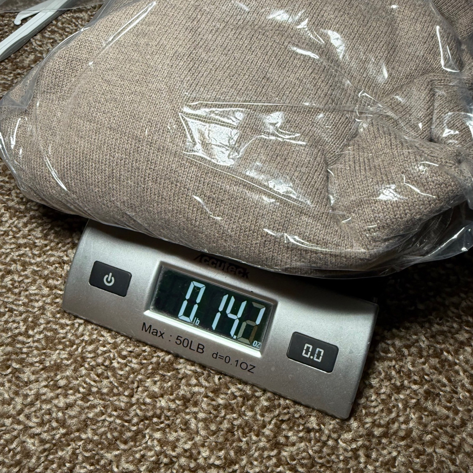 JOS A BANK Mens XL Brown 100% Pima Cotton Quarter Zip Sweater Preppy Classic