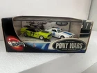 Hot Wheels-Vintage Pony Wars-1970 Trans Am Firebird,1970 Challenger T/A-2 cars