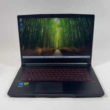MSI Thin GF63 15.6" i5-11400H 2.7GHz 16GB RAM 512GB SSD GeForce RTX 3050 READ