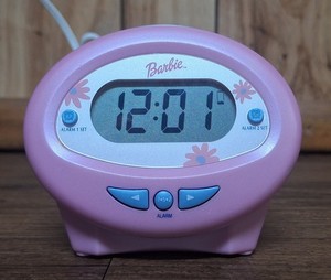 バービー⭐︎置き時計⭐︎ Barbie アニバーサリー 置き時計 バービー