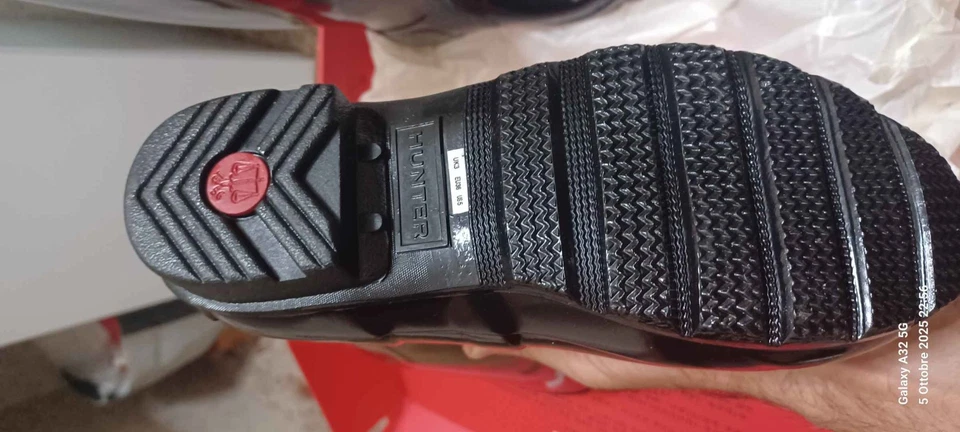 STIVALI ORIGINALI HUNTER DONNA GOMMA Tg 36 - Imagen 2 de 3