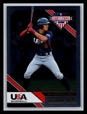 2018 Panini USA Baseball Stars & Stripes #93 Taylor Walls Longevity Base
