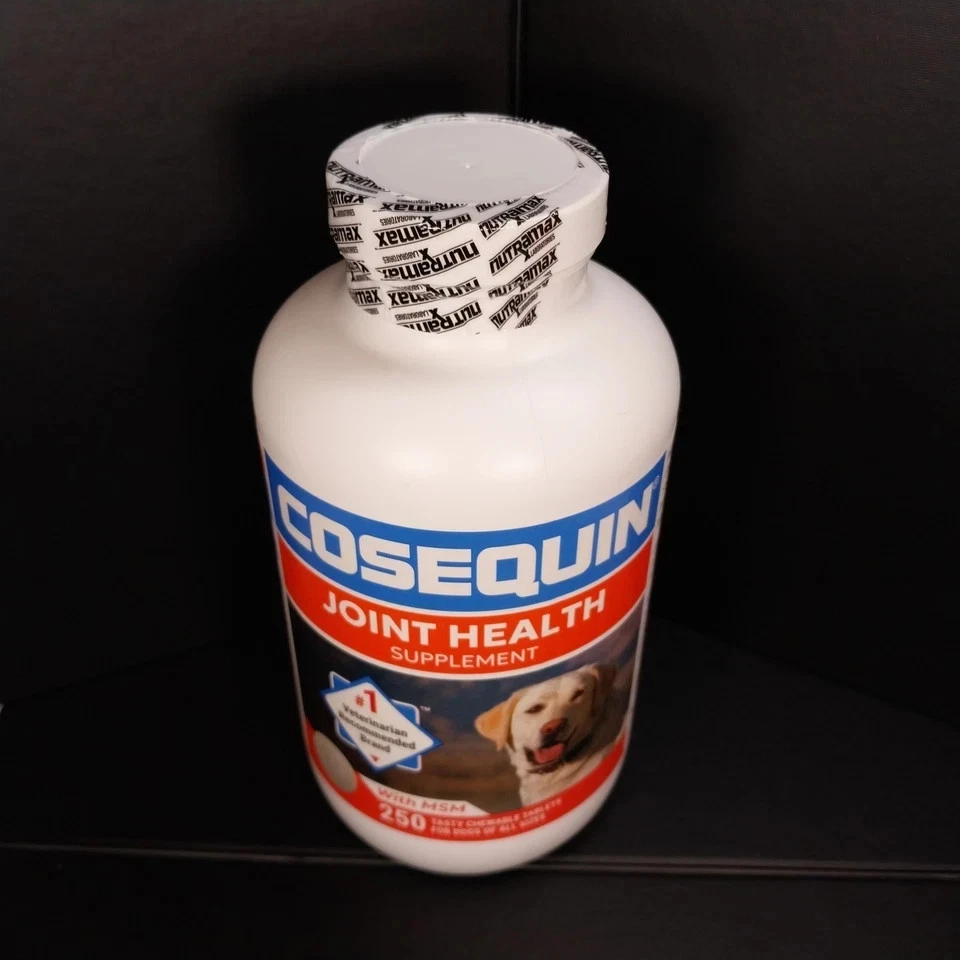New Cosequin Joint Health Supplement For Dogs - 250 Chewable Tabs NUTRAMAX - Image 2 of 4
