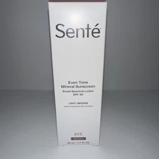 Sente Even Tone Mineral Sunscreen SPF 40 Light-Medium 1.7 OZ 50ml EXP 11-2026