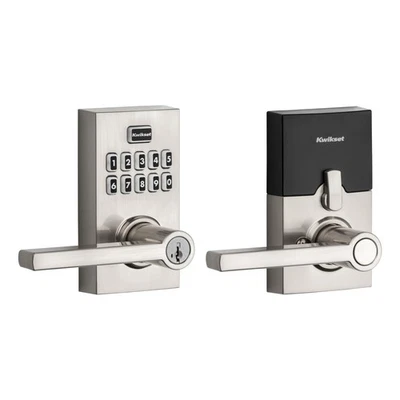 Kwikset SmartCode 917 Keypad Keyless Entry Contemporary No Size, Satin Nickel - Image 1 of 4