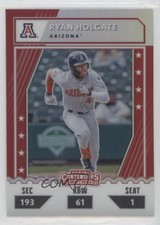 2021 Panini Elite Extra Edition College Tickets Optic Holo Ryan Holgate 00gy