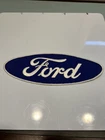 FORD Patch Gas Station Vtg Uniform Antique Sign Garage Collectibl