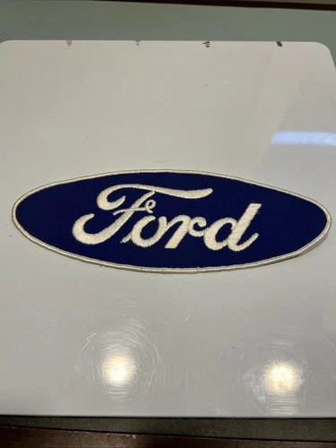 FORD Patch Gas Station Vtg Uniform Antique Sign Garage Collectibl