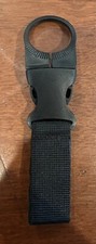 Belt Clip Attachment Water Bottle Carrier with Quick Release Buckle Black -A0070