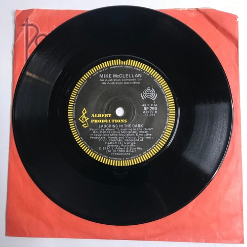 Mike McLellan(The One I Love)( Laughing In The Dark) Single 45 Vinyl Record 1980 - Picture 5 of 6