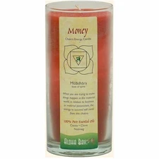 Chakra Energy Candle Jar Money 11 OZ By Aloha Bay