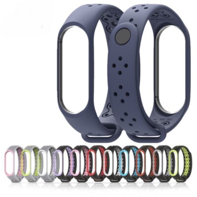 Silicone Strap For Xiomi Mi Band 4 3 Wristband Bracelet Smartwatch Wrist Watches
