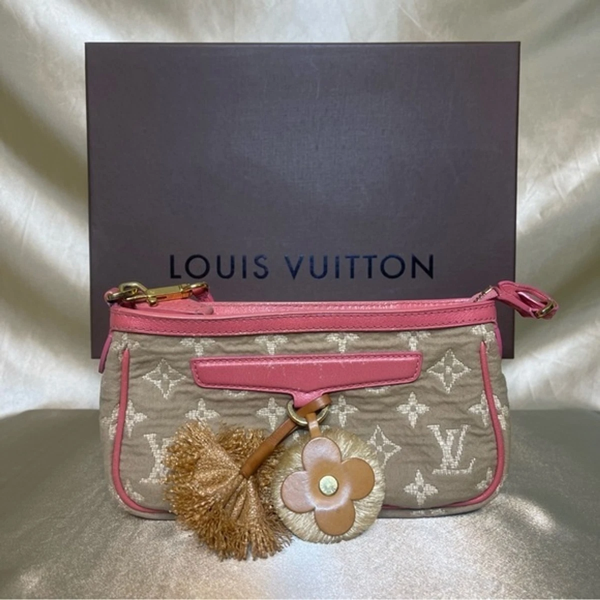 louis vuitton tasche beige