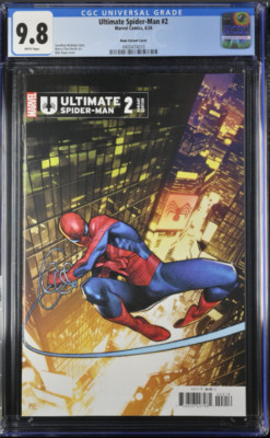 ULTIMATE SPIDER-MAN #2 CGC 9.8 🔥1:25 Ruan Variant 🔥 New Peter